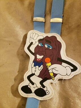 Vintage 1987 California Raisins Child Suspenders by Applause
